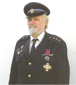 Zasloužilý hasič p. Josef Koloc